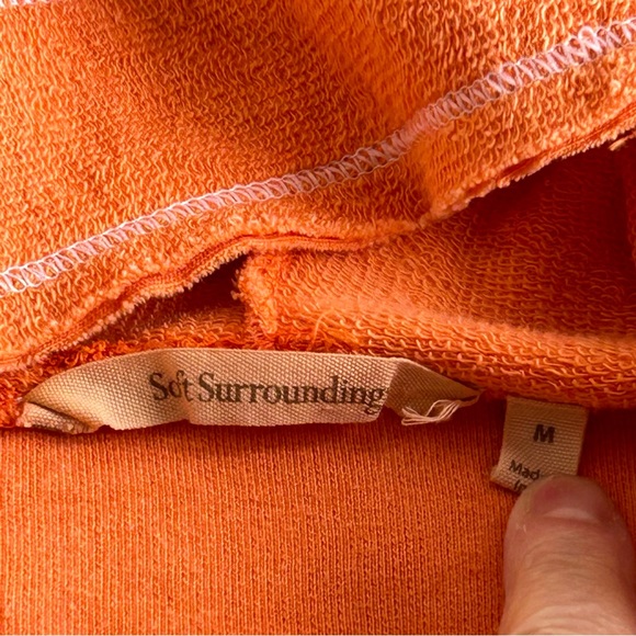 Soft Surroundings Oasis Hooded Terrycloth V-Neck Pullover Top - Picture 9 of 14